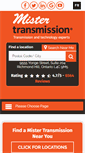 Mobile Screenshot of mistertransmission.com